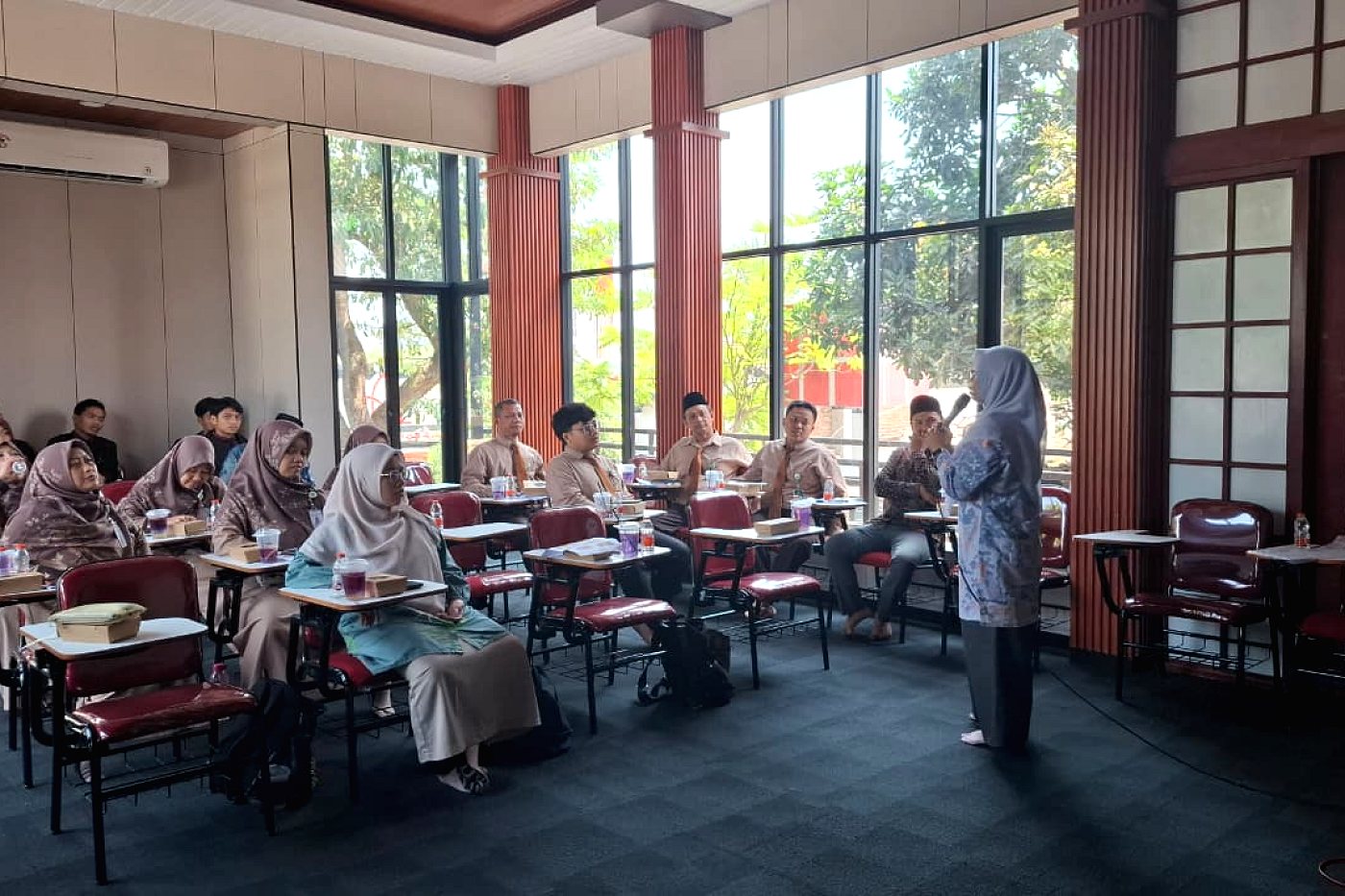 Suasana kelas Madrasah Aliyah