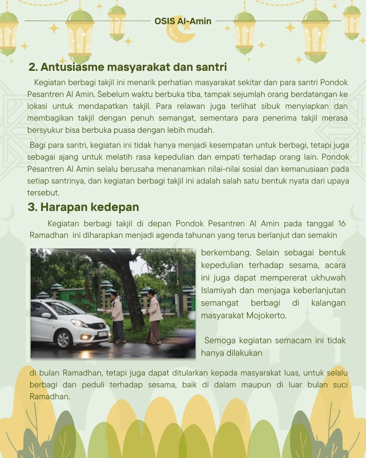 Kegiatan santri